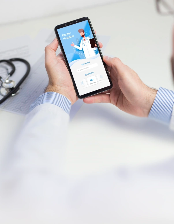 Remote health monitoring device illustration