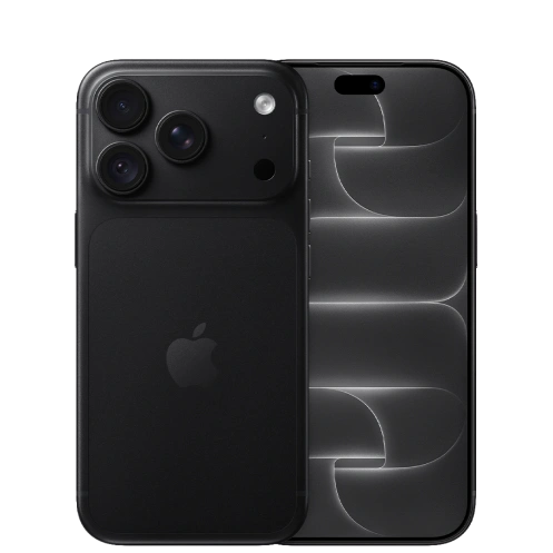 iPhone 18 Pro in Graphite, back and front view