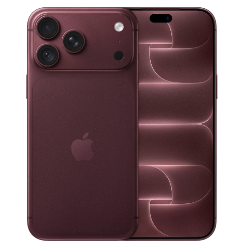 iPhone 18 Pro Max in Burgundy, back and front view
