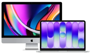 iMac and MacBook